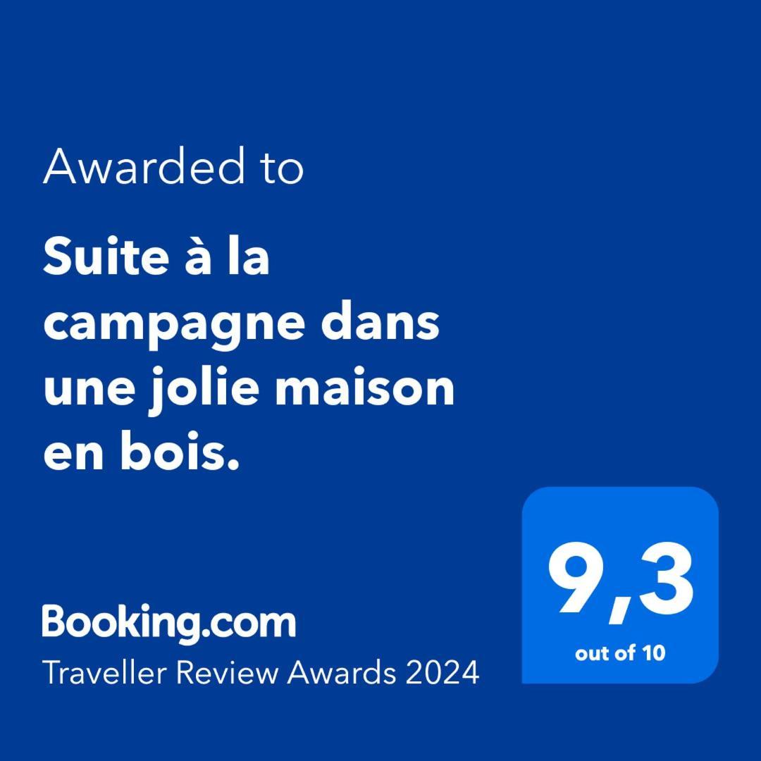 Privatunterkunft A La Campagne Dans Jolie Maison En Bois. Laussonne